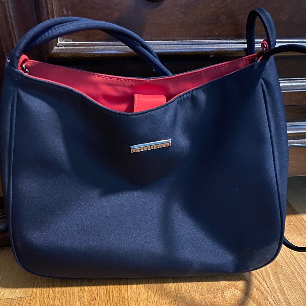 Relativity Blue and Red purse